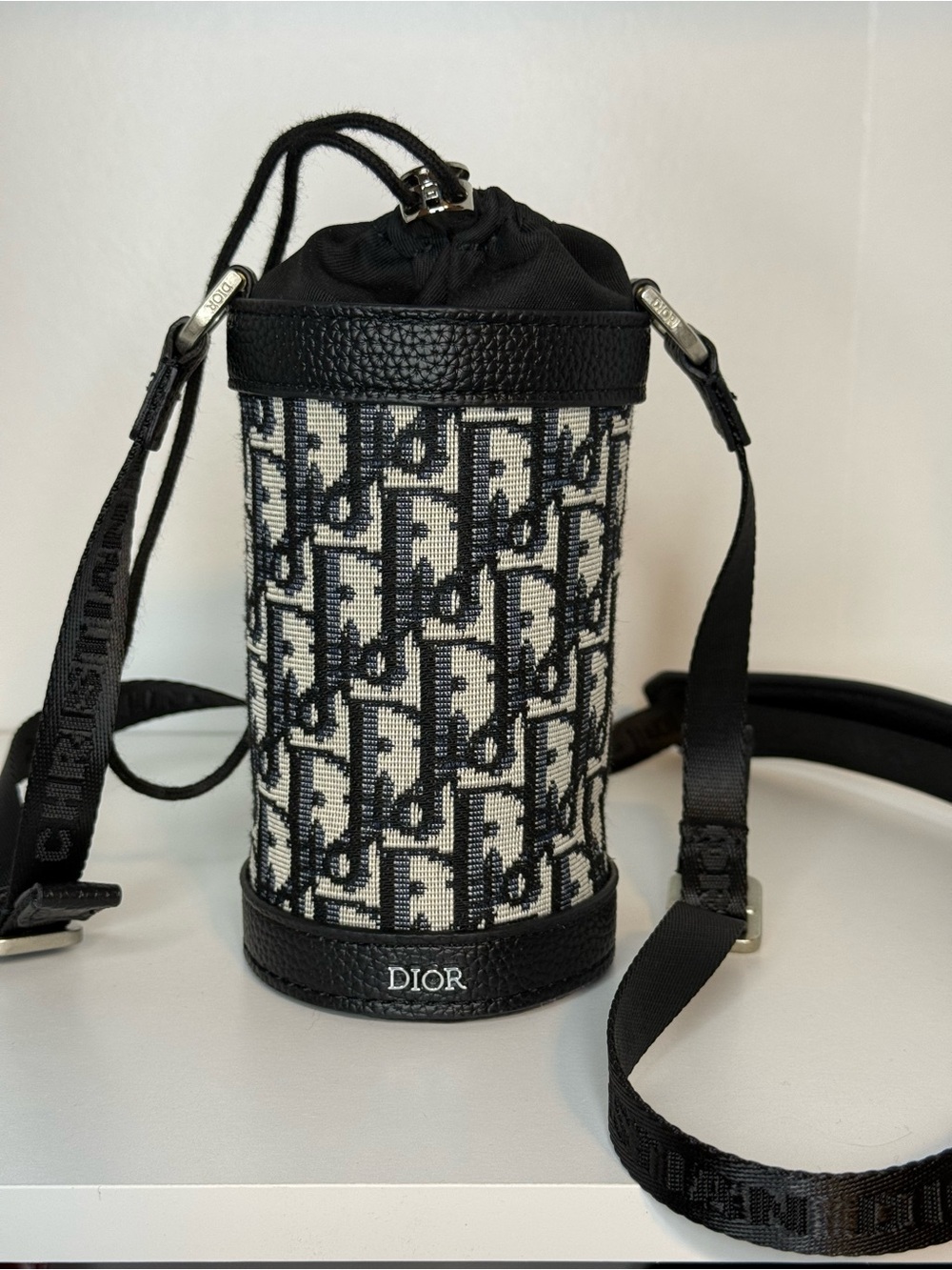 Dior Drink Holder - Black & Ivory
